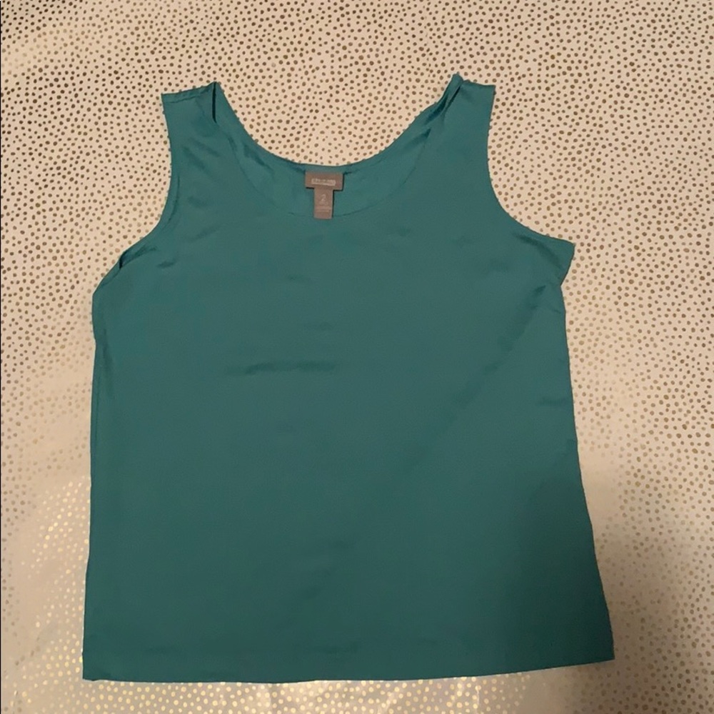Teal Chico’s Silky tank